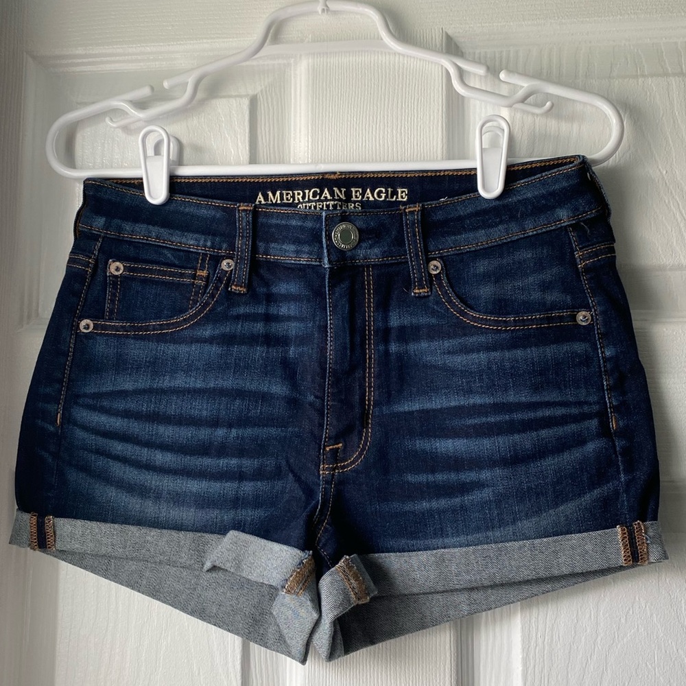 American Eagle High Waisted Short Shorts